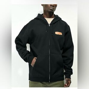 Empyre Black Zip Up Hoodie